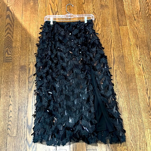 Lulus Dresses & Skirts - Lulu’s Shimmer With Me Black sequins skirt